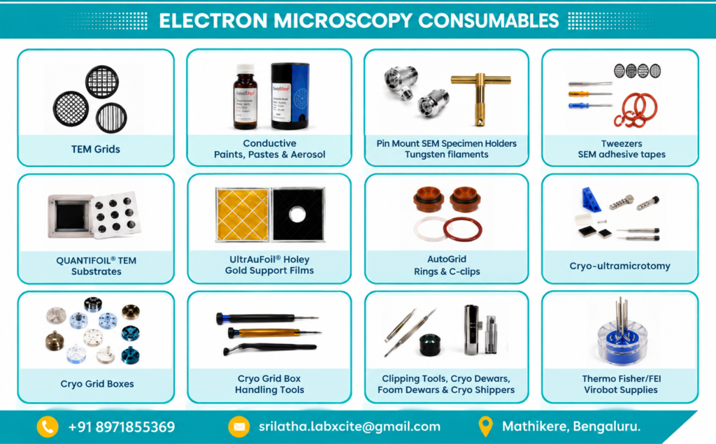 ELECTRON MICROSCOPY CONSUMABLES
